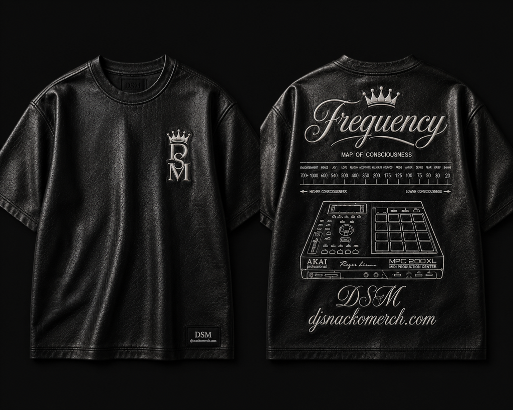 DSM Royal Frequency Leather with Embroidery T-Shirt