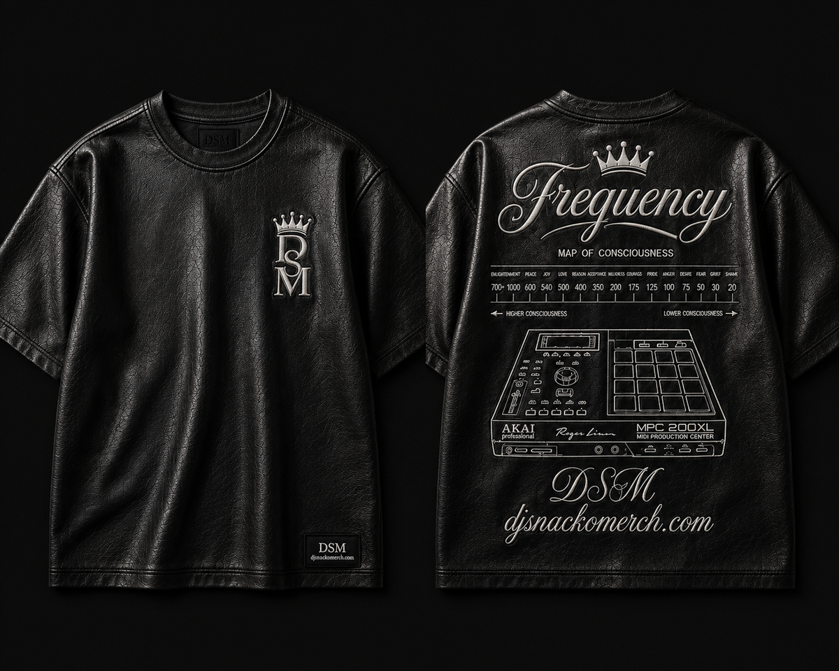 DSM Royal Frequency Leather with Embroidery T-Shirt