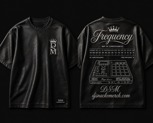 DSM Royal Frequency Leather with Embroidery T-Shirt